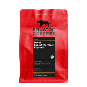 Decaf Eye Of The Tiger 12 oz
